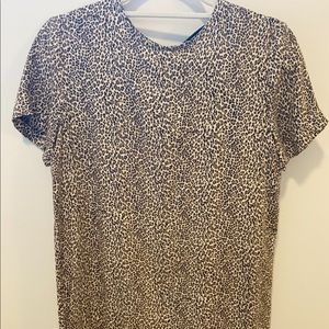 Jenni Kayne Cheetah T-Shirt Dress